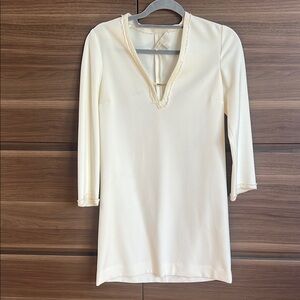 Maje white mini dress size 2